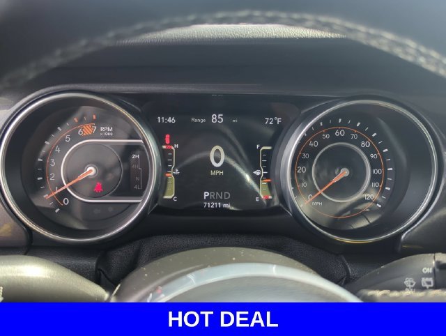 Used 2021 White Jeep Unlimited Sahara Altitude image 14