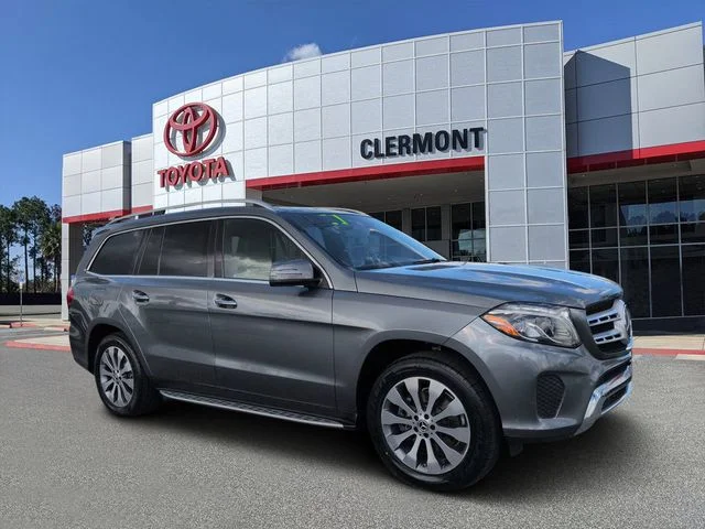 Used 2019 Gray Mercedes-Benz GLS 450 image 1