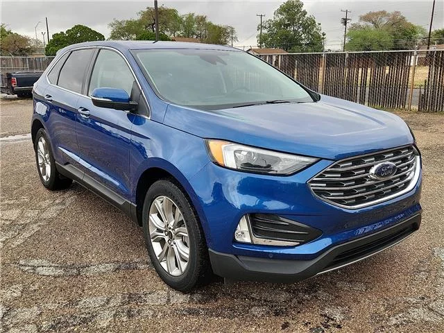 Used 2024 Blue Ford Titanium All-Wheel Drive image 6
