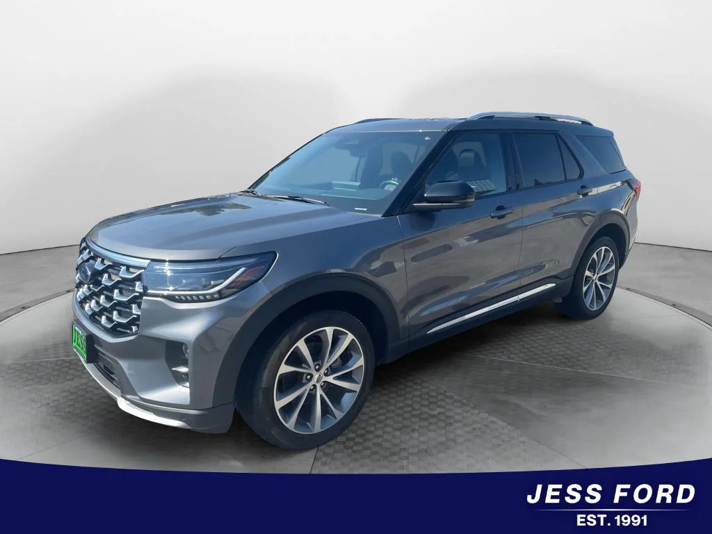 Used 2025 Carbonized Gray Metallic Ford Platinum image 1