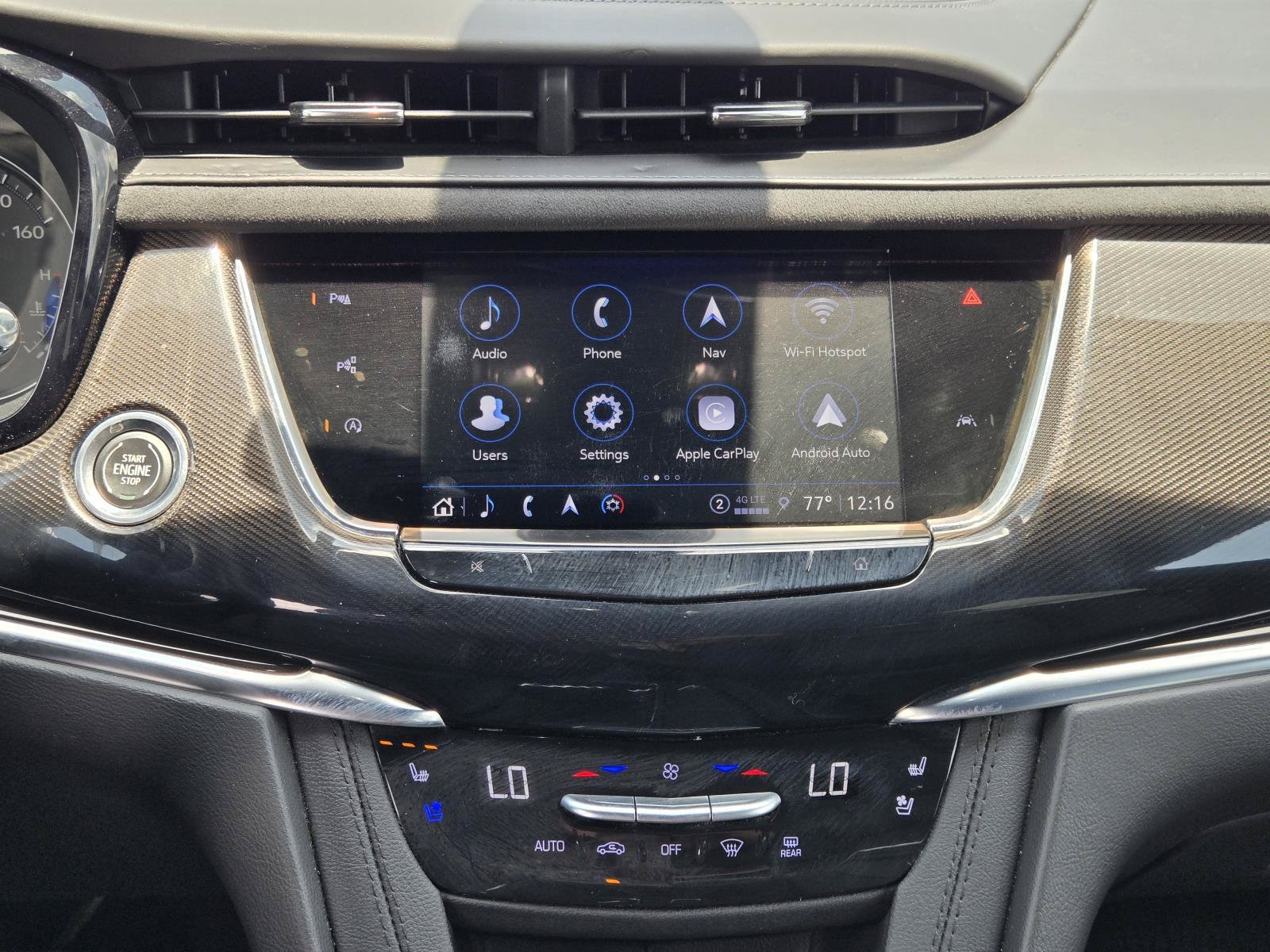 Used 2023 Stellar Black Metallic Cadillac AWD Premium Luxury image 19