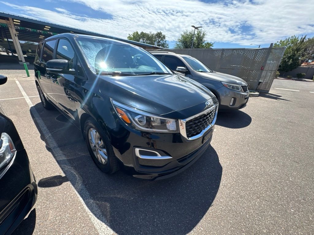 Used 2021 Black Kia LX image 1
