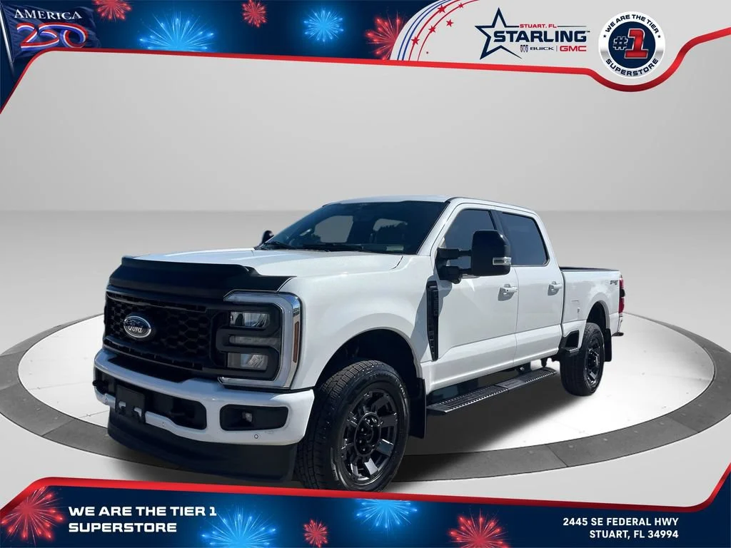 Used 2024 White Ford LARIAT image 1