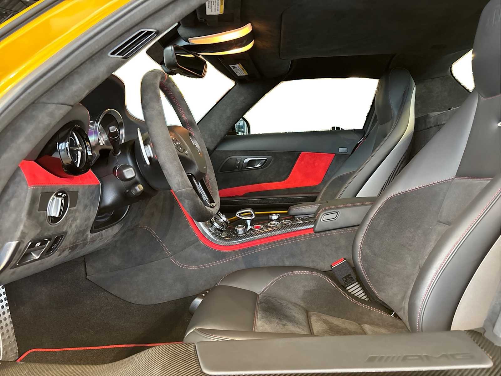 Used 2014 AMG Solarbeam Yellow Mercedes-Benz SLS AMG® Black Series image 9