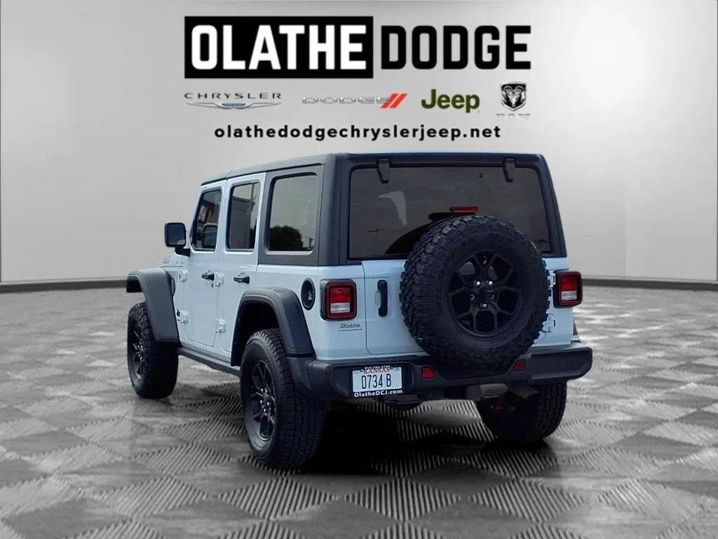 Certified Used 2025 White Jeep Willys image 3