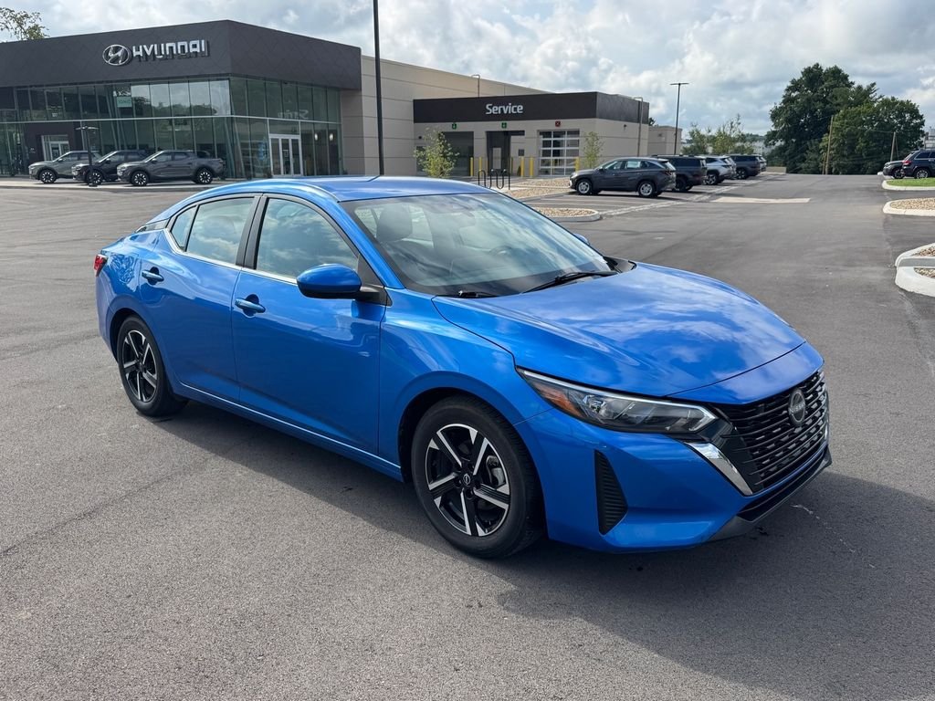 Used 2024 Blue Nissan SV image 2