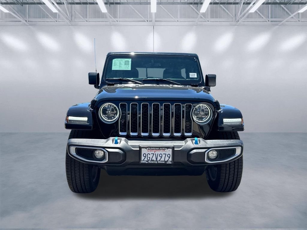 Used 2023 Black Jeep Sahara 4xe image 2