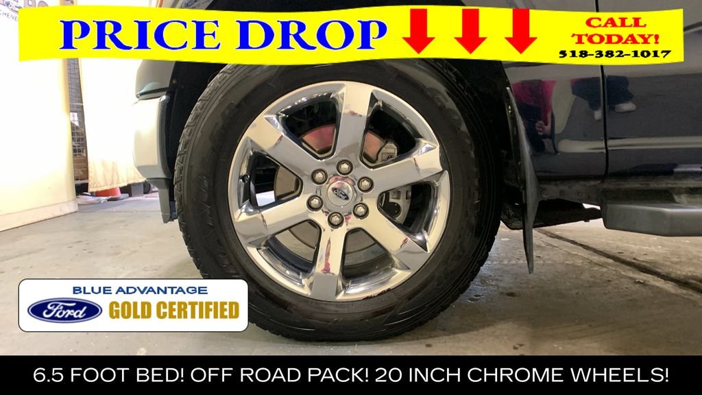 Certified Used 2022 Blue Metallic Ford Lariat image 44