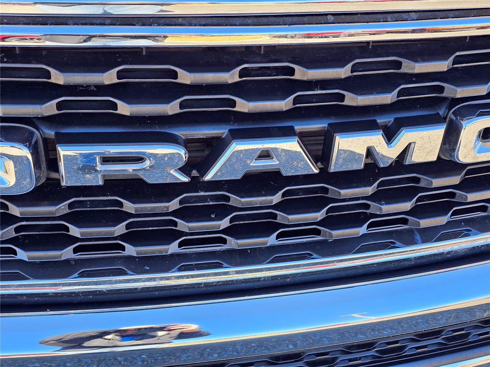Used 2022 Granite Crystal Metallic Clearcoat Ram Big Horn image 3