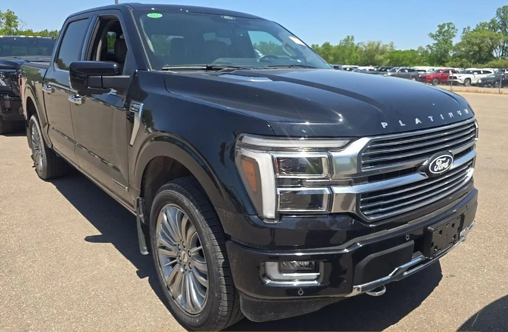 Used 2024 Black Ford Platinum image 2