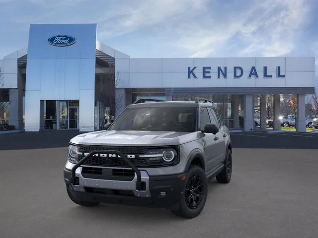 New 2025 Carbonized Gray Metallic Ford Outer Banks image 2
