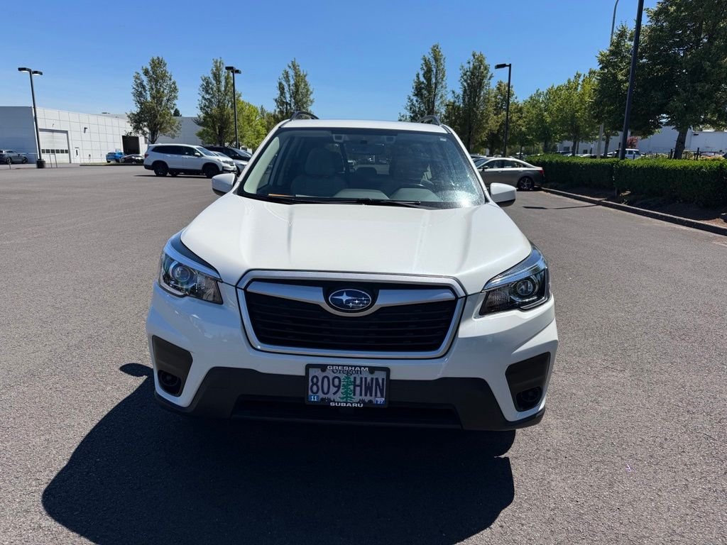 Used 2020 Crystal White Pearl Subaru Premium image 2