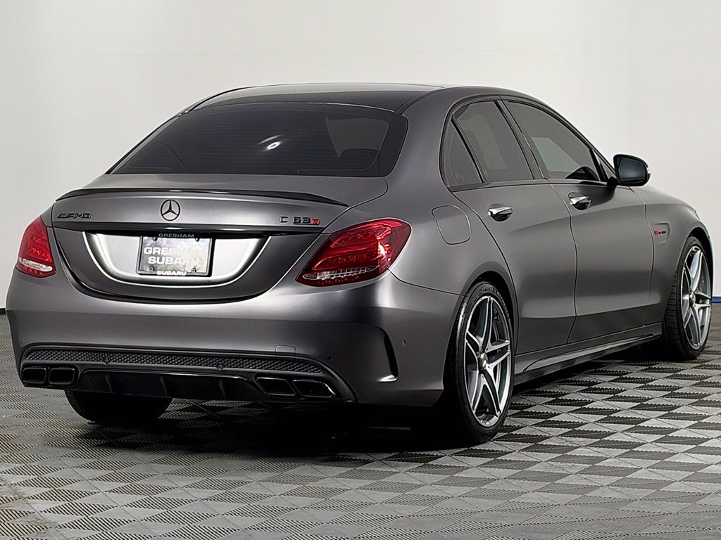 Used 2015 Steel Gray Metallic Mercedes-Benz C 63 S AMG® image 6