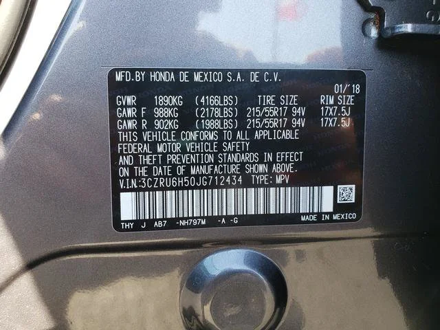 Used 2018 Modern Steel Metallic Honda EX image 26
