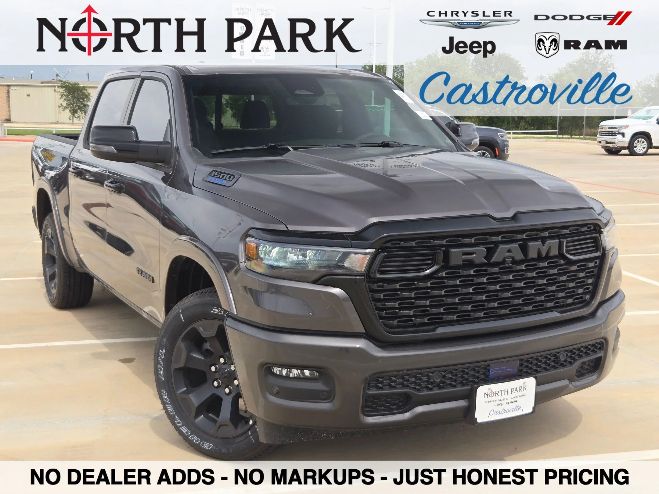 New 2026 Granite Crystal Metallic Clearcoat RAM Big Horn/Lone Star image 1