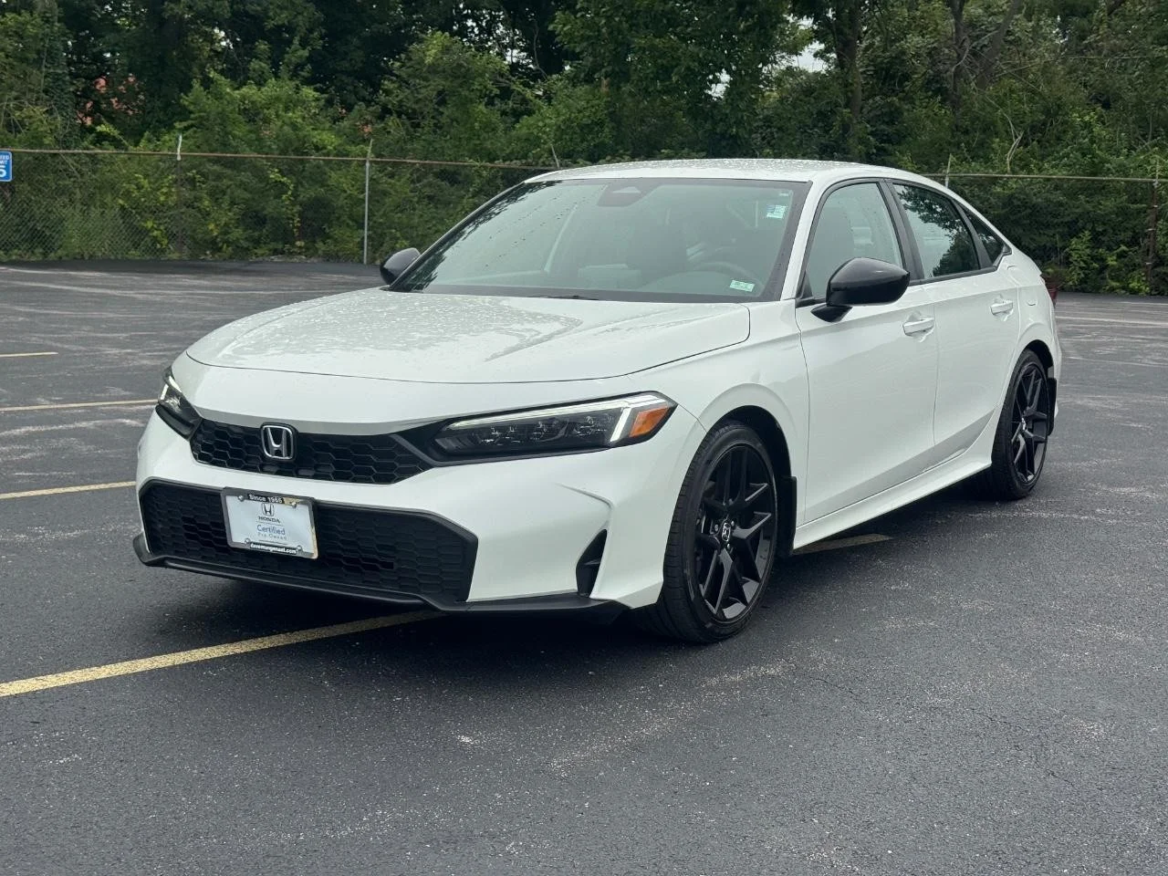 Certified Used 2026 Platinum White Pearl Honda 2WD SPORT image 9