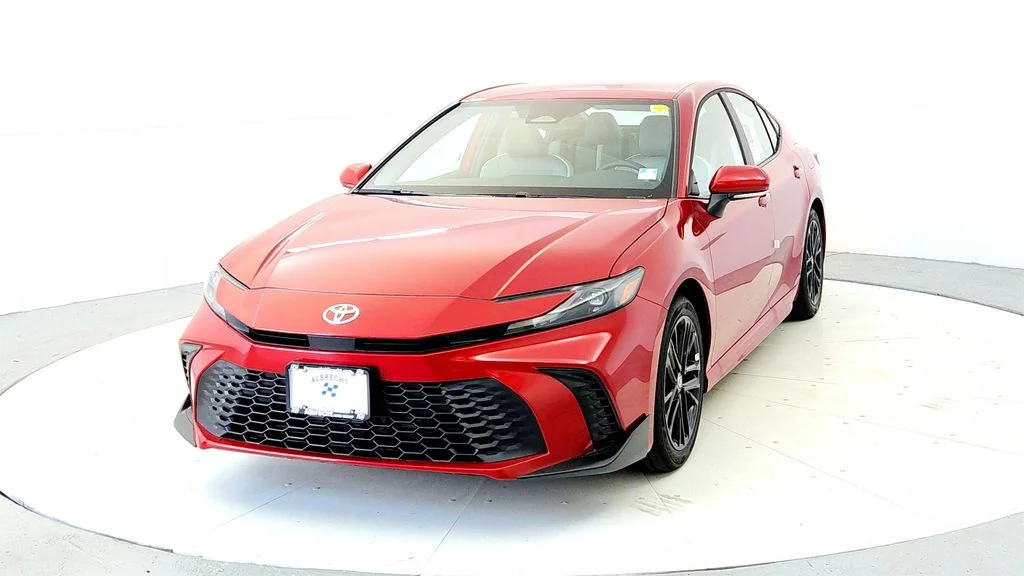New 2026 Supersonic Red Toyota SE image 2