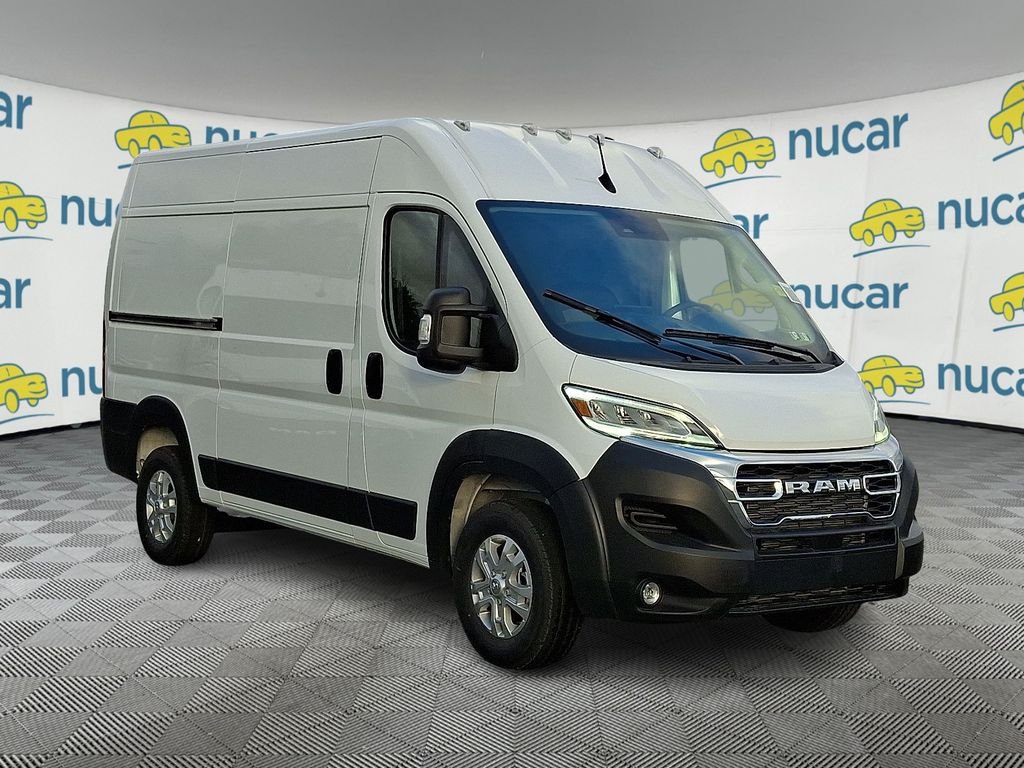 New 2026 Bright White Clearcoat RAM High Roof image 1