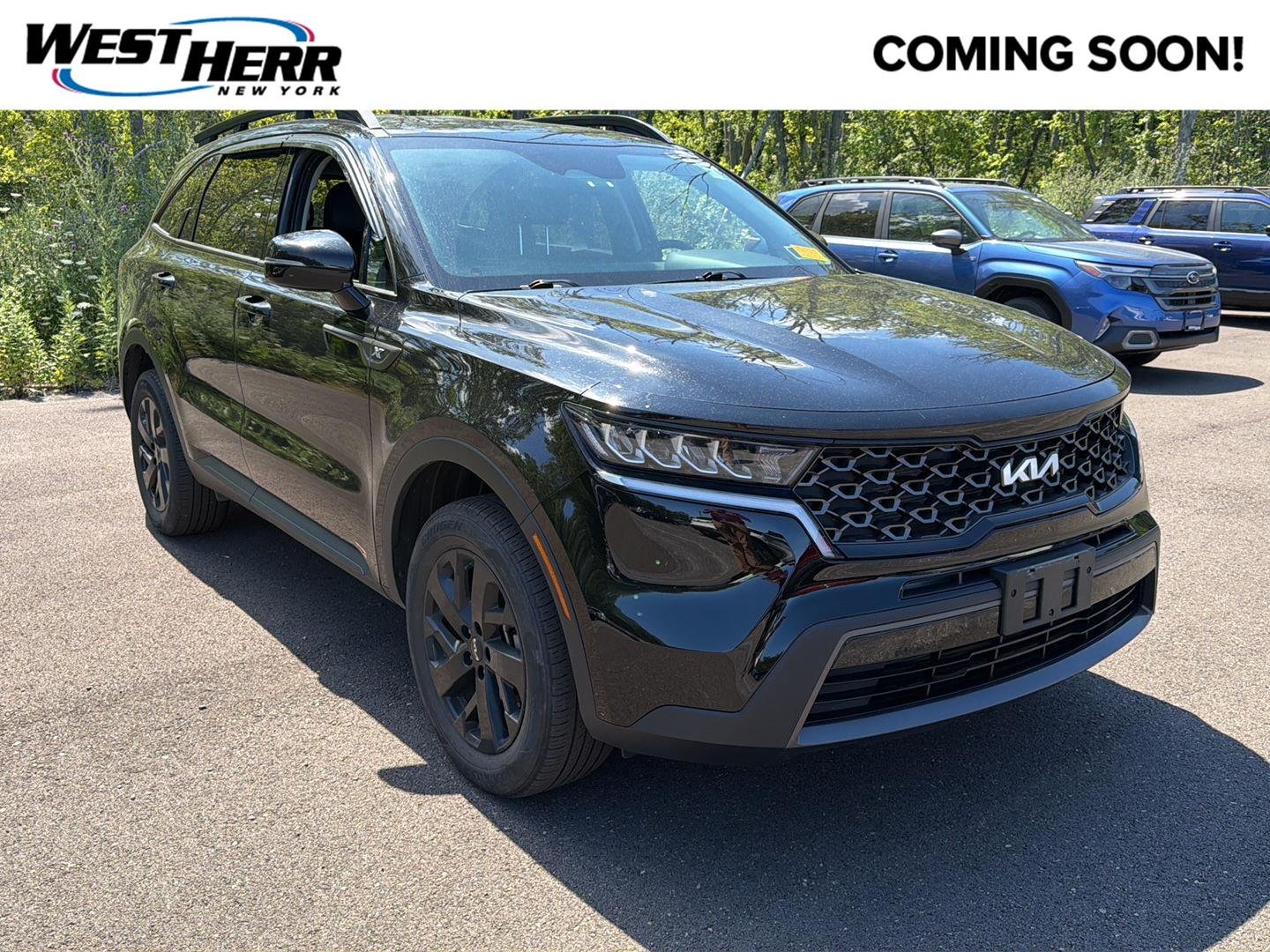 Used 2023 Ebony Black Kia X-Line S image 1