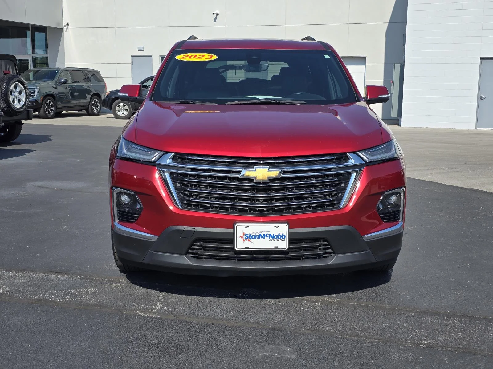 Used 2023 RADIANT RED TINTCOAT Chevrolet LT Leather image 2