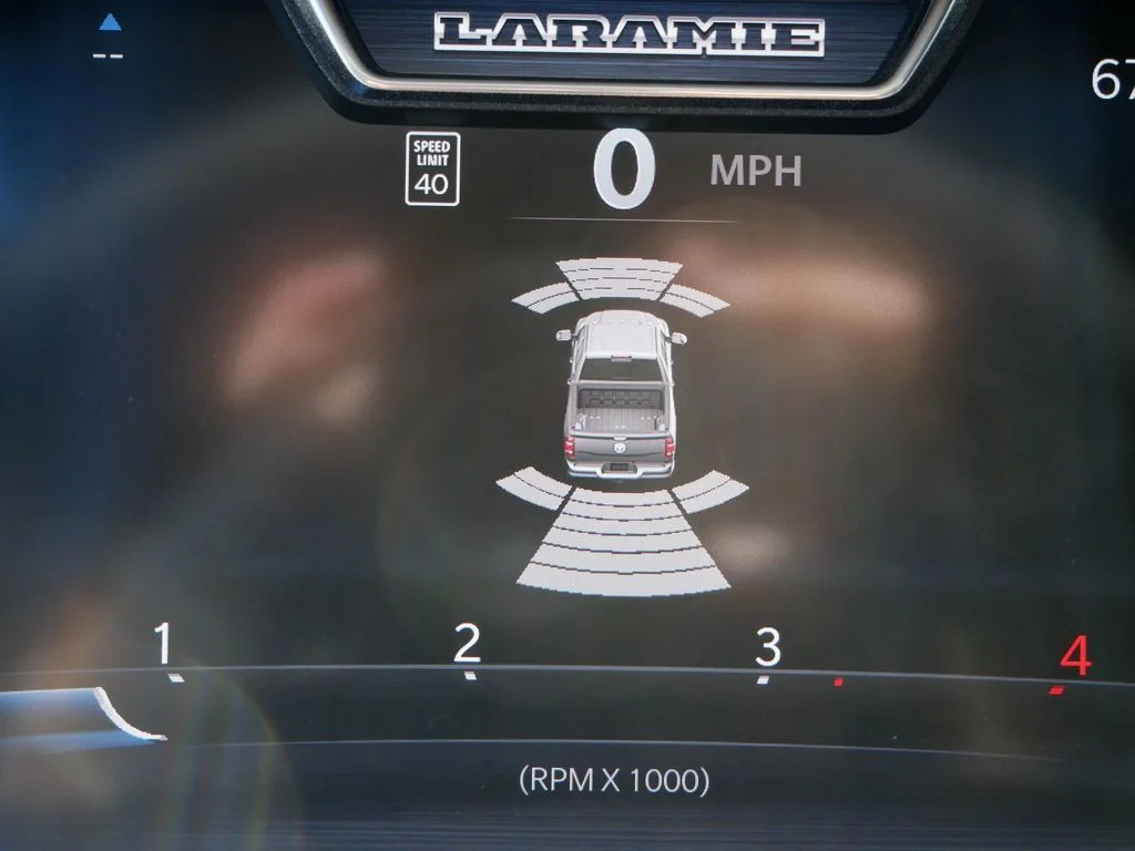 New 2026 Ceramic Gray Clear-Coat Exterior Paint Ram Laramie image 45