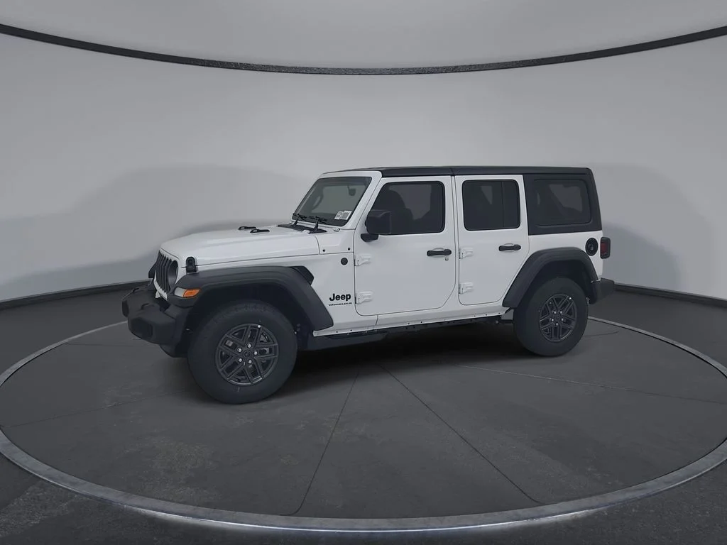 New 2026 Bright White Clear-Coat Exterior Paint Jeep Sport image 9