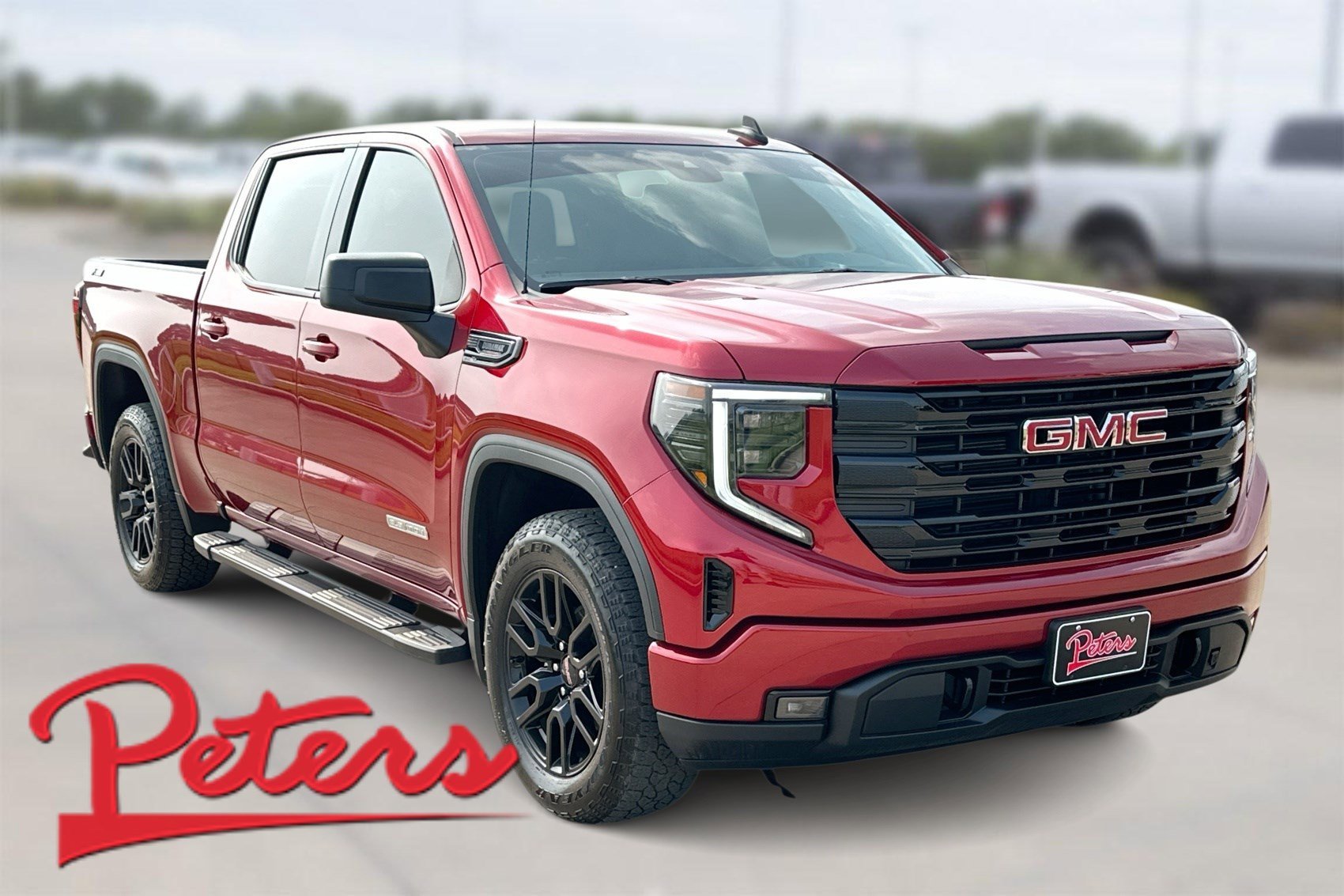 Used 2023 Volcanic Red Tintcoat GMC Elevation image 1