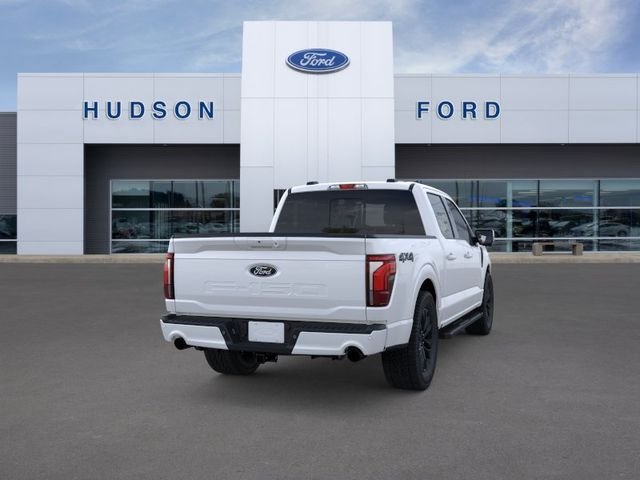 New 2026 Star White Metallic Tri-Coat Ford Lariat® image 8