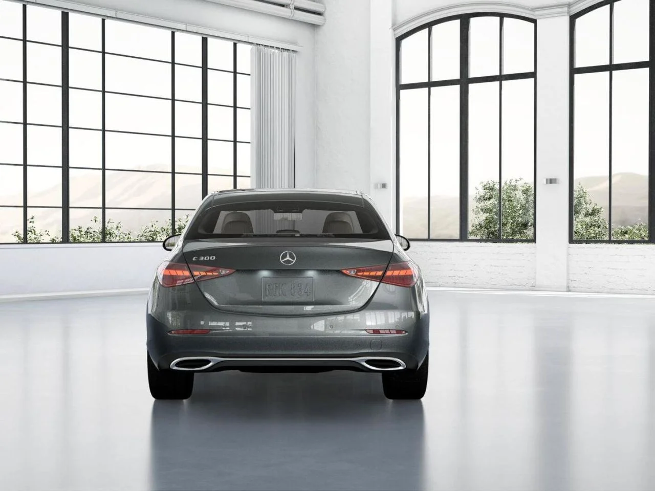 New 2026 Selenite Grey Metallic Mercedes-Benz C 300 image 25