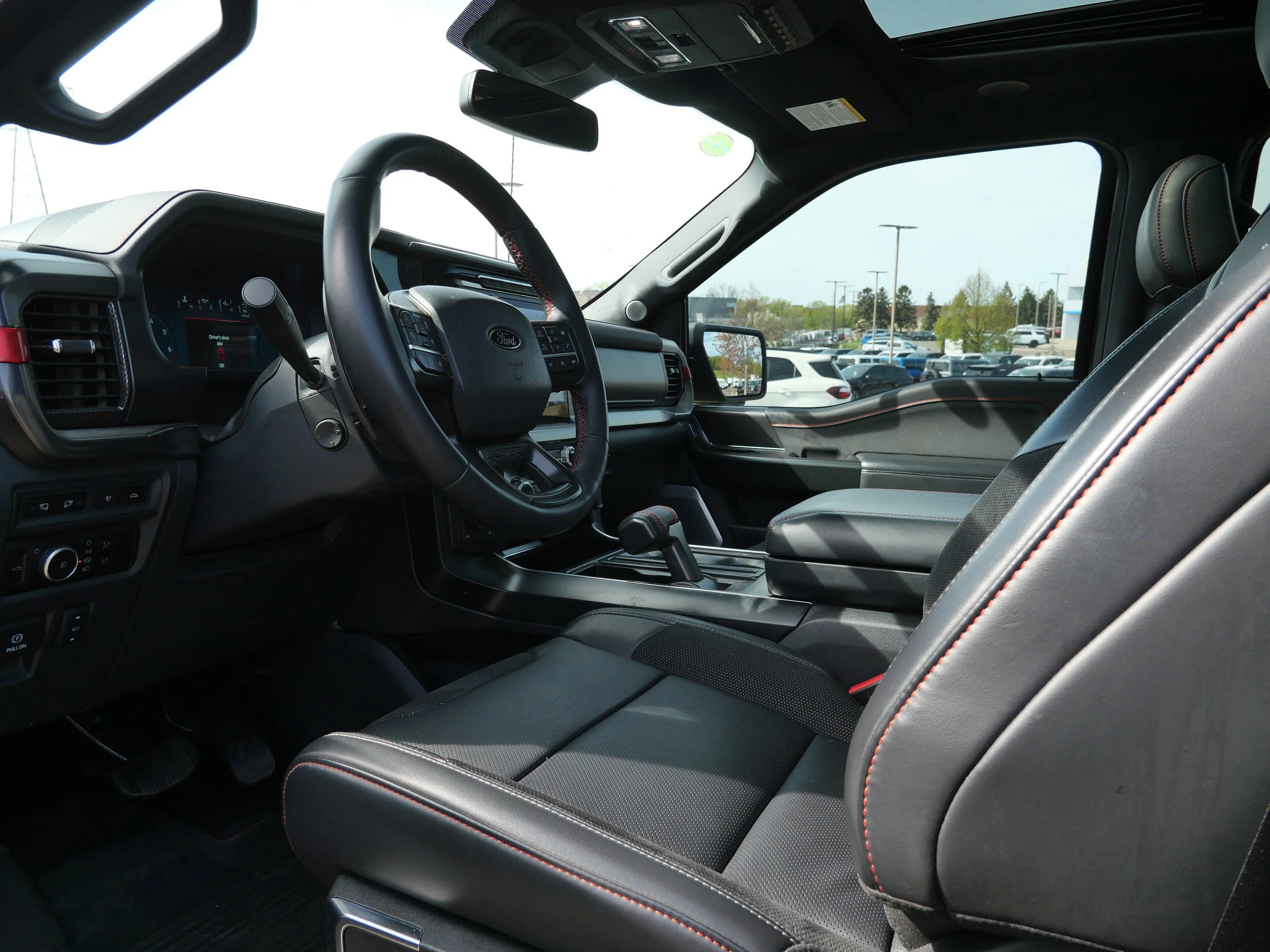 Certified Used 2024 Light Blue Clearcoat Metallic Ford Raptor image 10