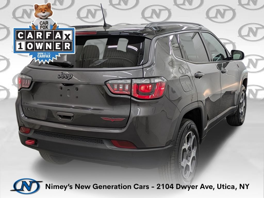 Used 2022 Gray Jeep Trailhawk image 2