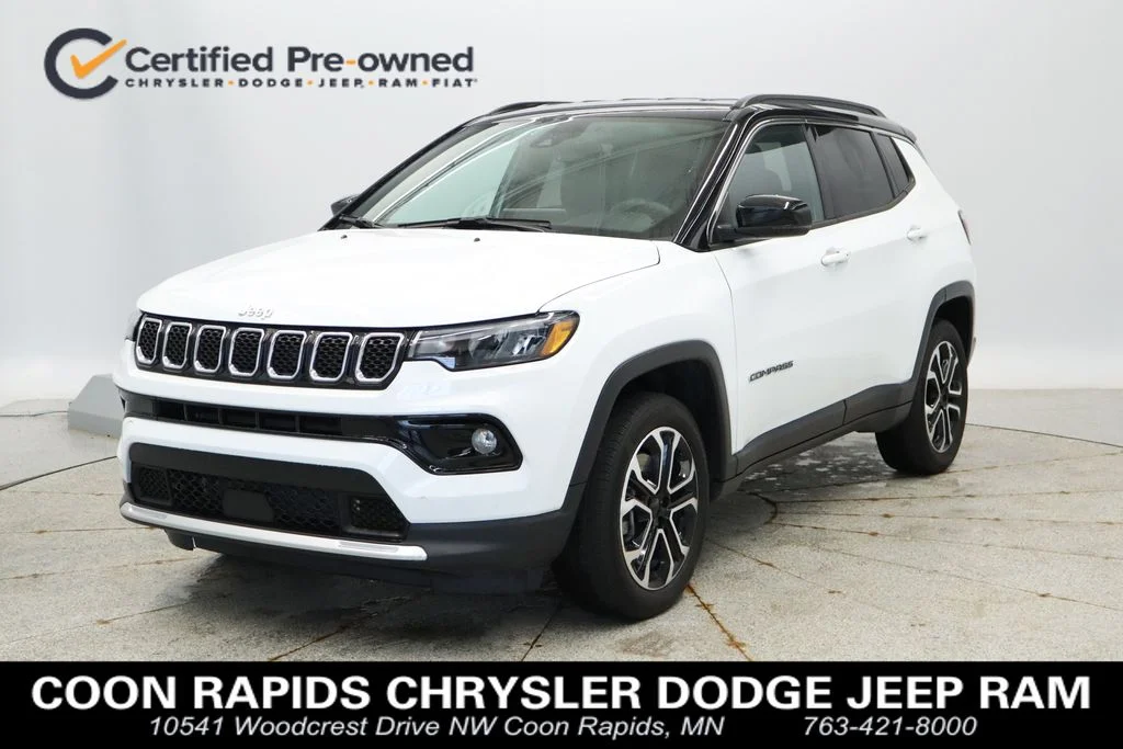 Used 2024 White Jeep Limited image 1
