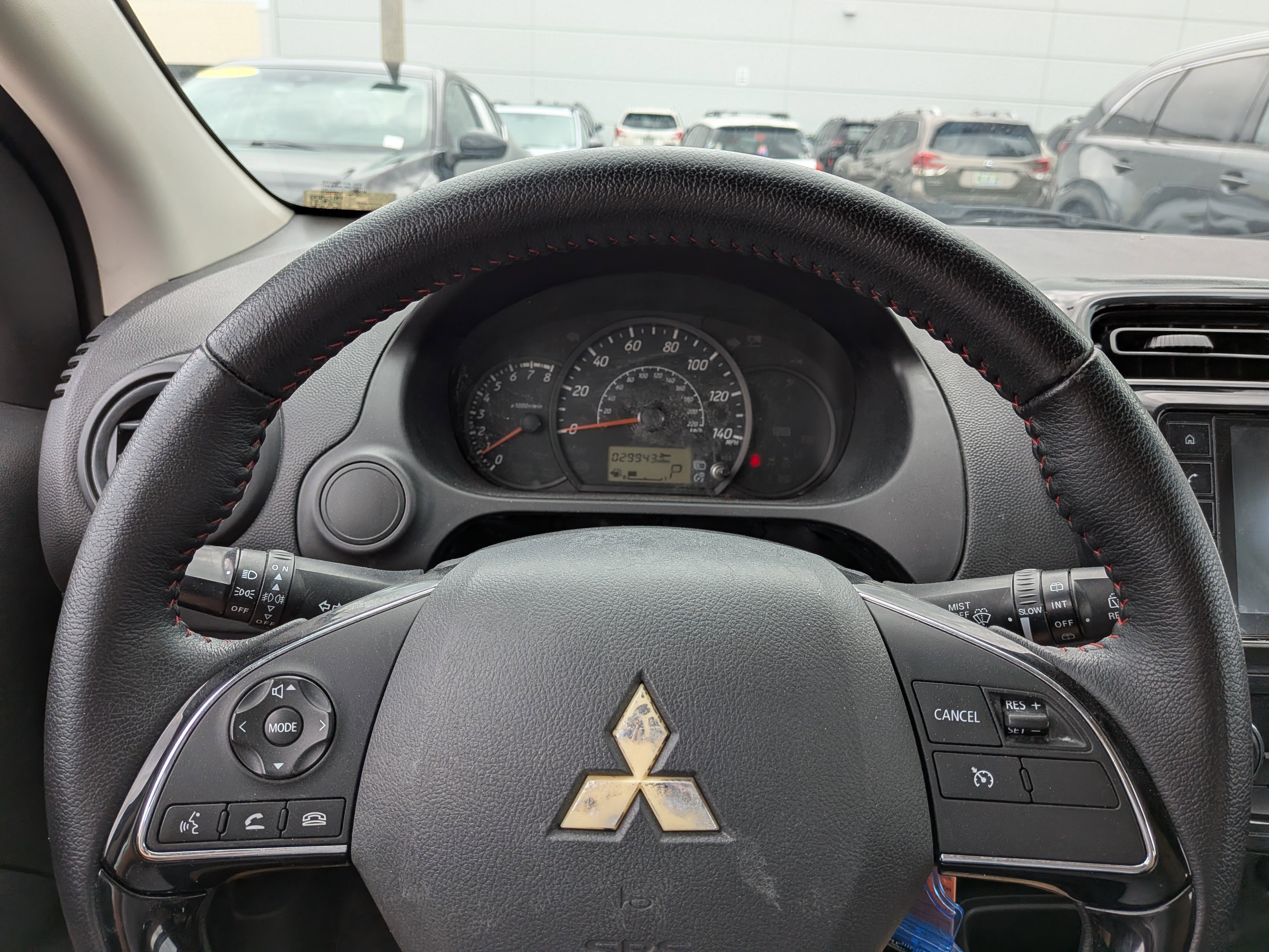 Used 2021 White Diamond Mitsubishi Carbonite Edition image 25