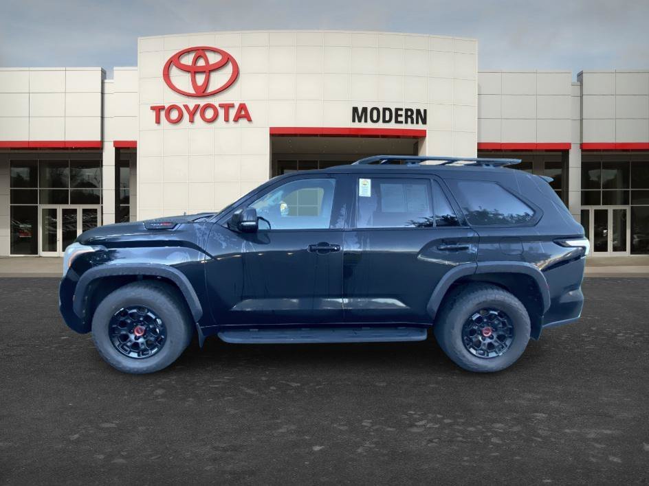 Used 2023 Midnight Black Metallic Toyota TRD Pro image 8