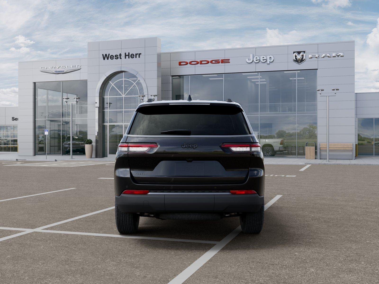New 2026 Diamond Black Crystal Pearlcoat Jeep GRAND CHEROKEE L LAREDO ALTITU image 7