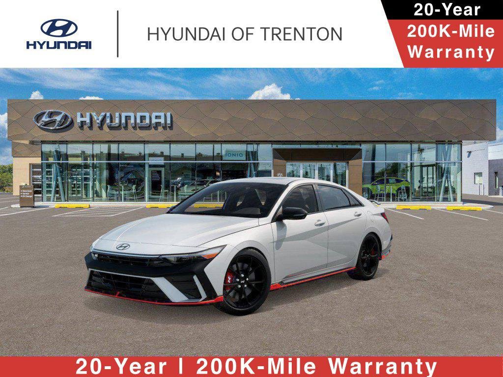 New 2026 White Hyundai Sedan image 1