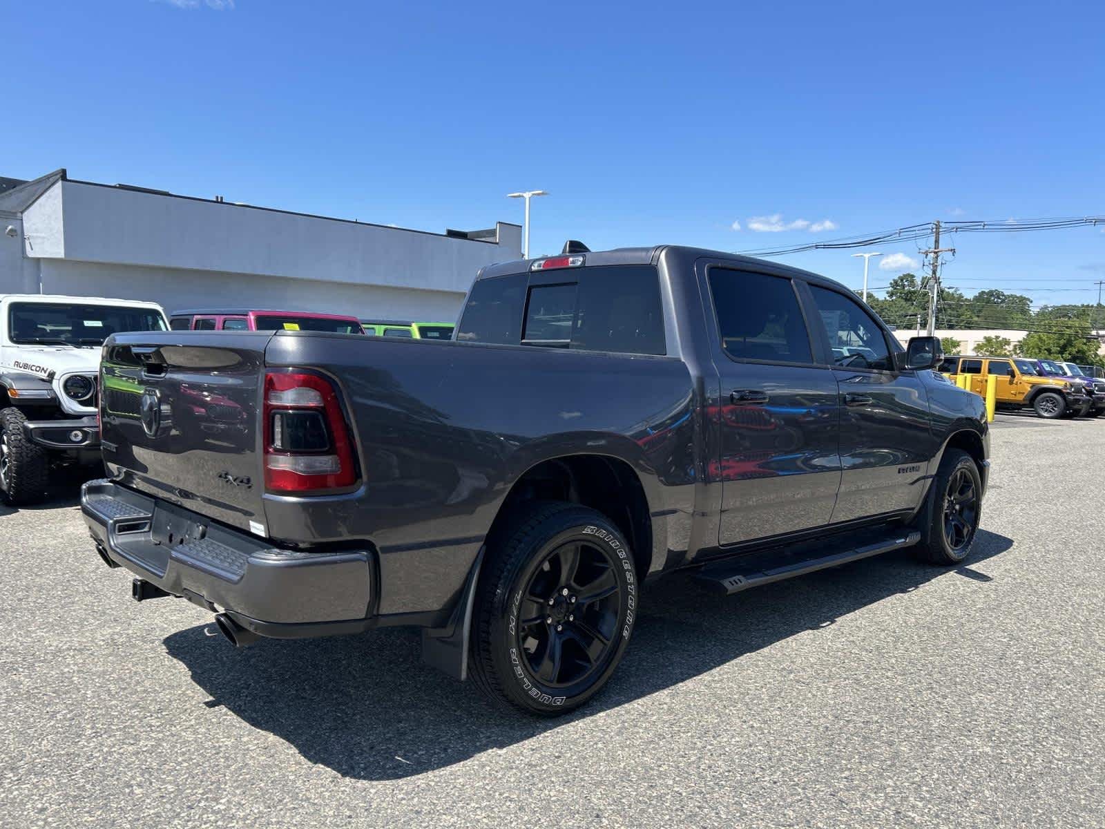 Used 2023 Granite Crystal Metallic Clearcoat Ram Big Horn image 3
