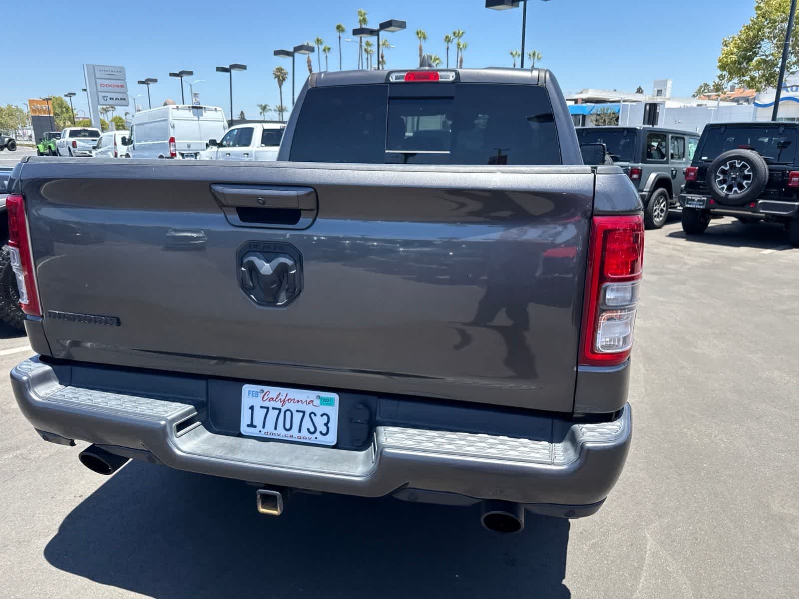 Used 2020 Granite Crystal Metallic Clearcoat Ram Big Horn image 16