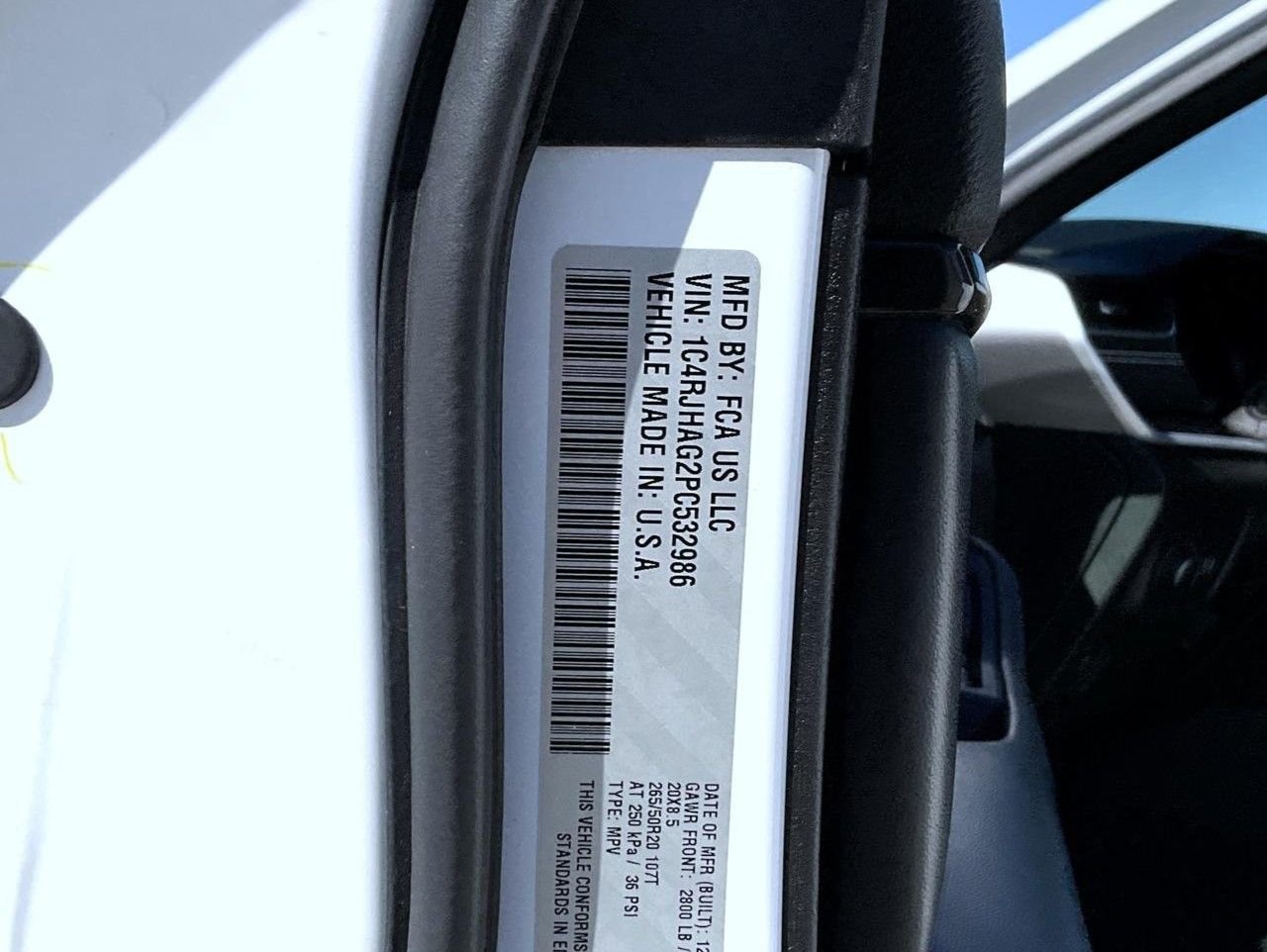 Used 2023 White Jeep Altitude X image 26