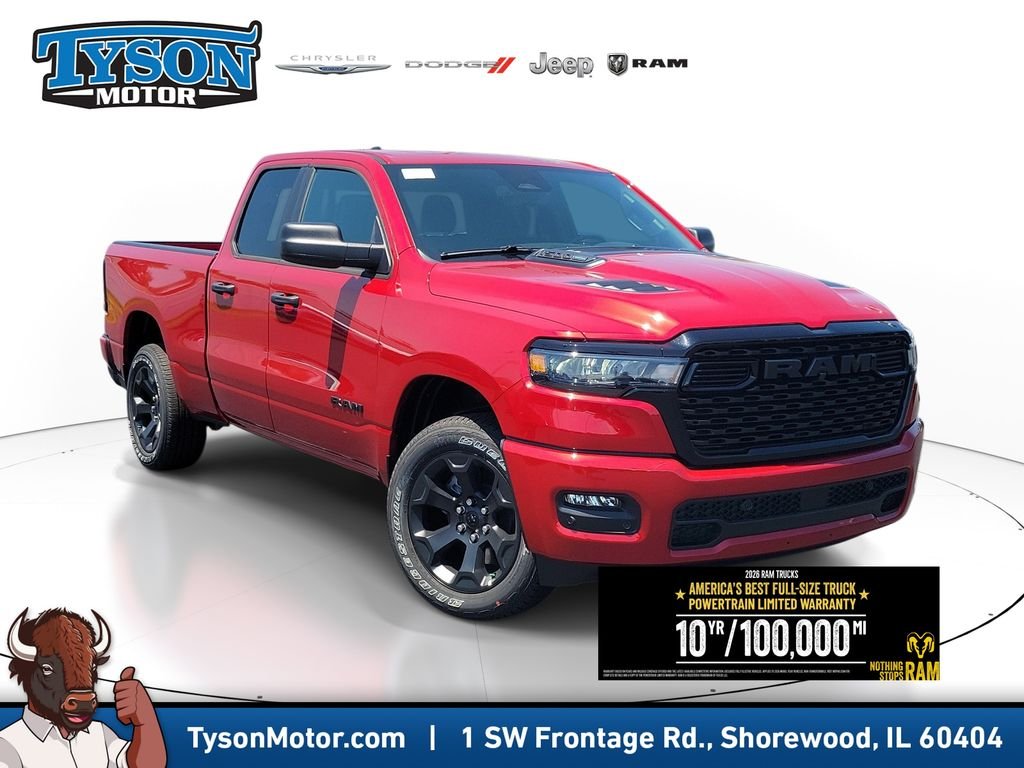 New 2026 Molten Red Pearlcoat RAM Black Express Edition image 1