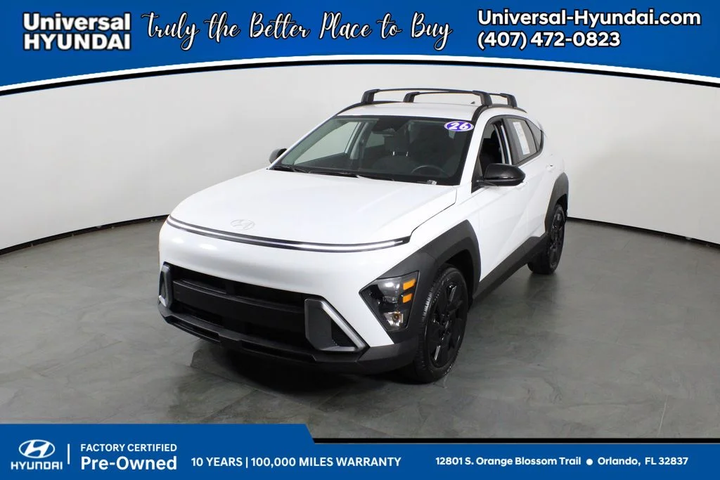 Used 2026 White Hyundai SEL Sport image 1