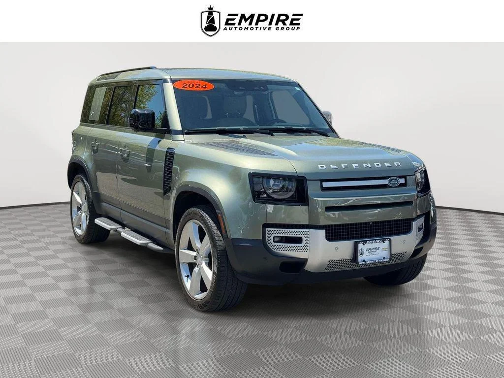 Used 2024 Pangea Green Metallic Land Rover 110 P400 S image 1