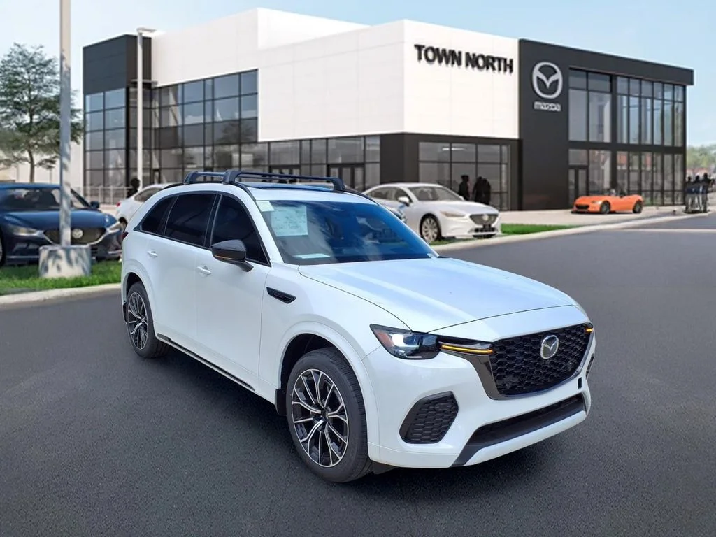 New 2026 Rhodium White Premium Mazda 3.3 Turbo S Premium AWD image 1