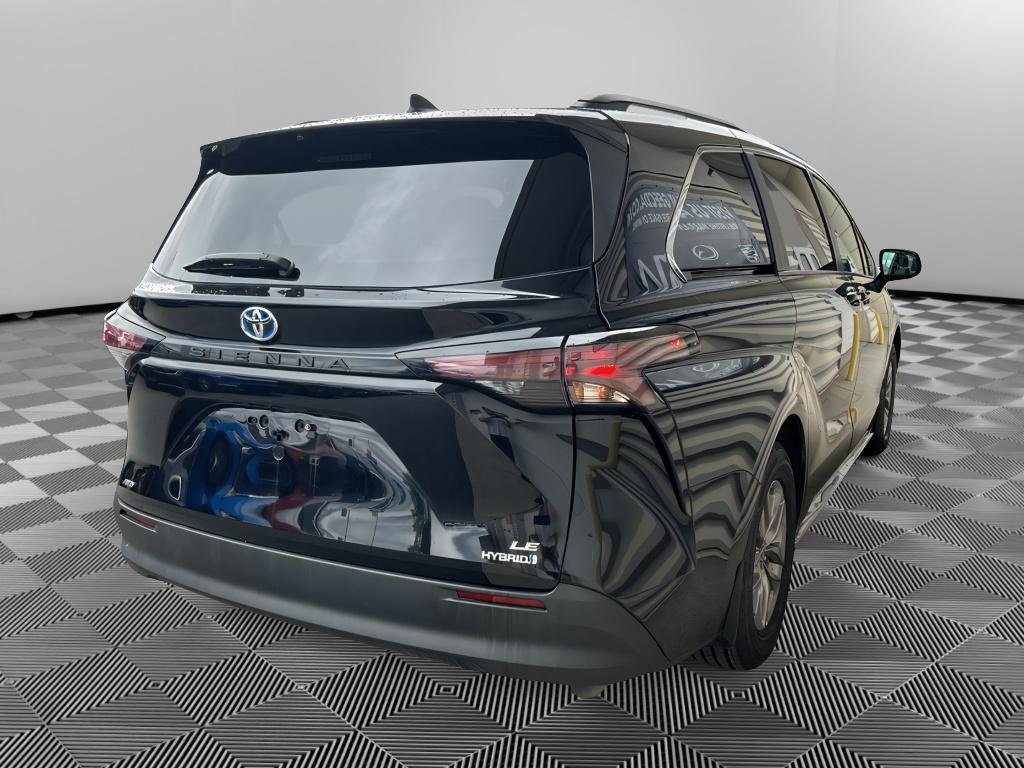 Used 2024 Midnight Black Metallic Toyota LE image 4