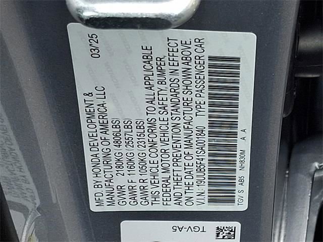 2025 Acura TLX Technology Package - Photo 62