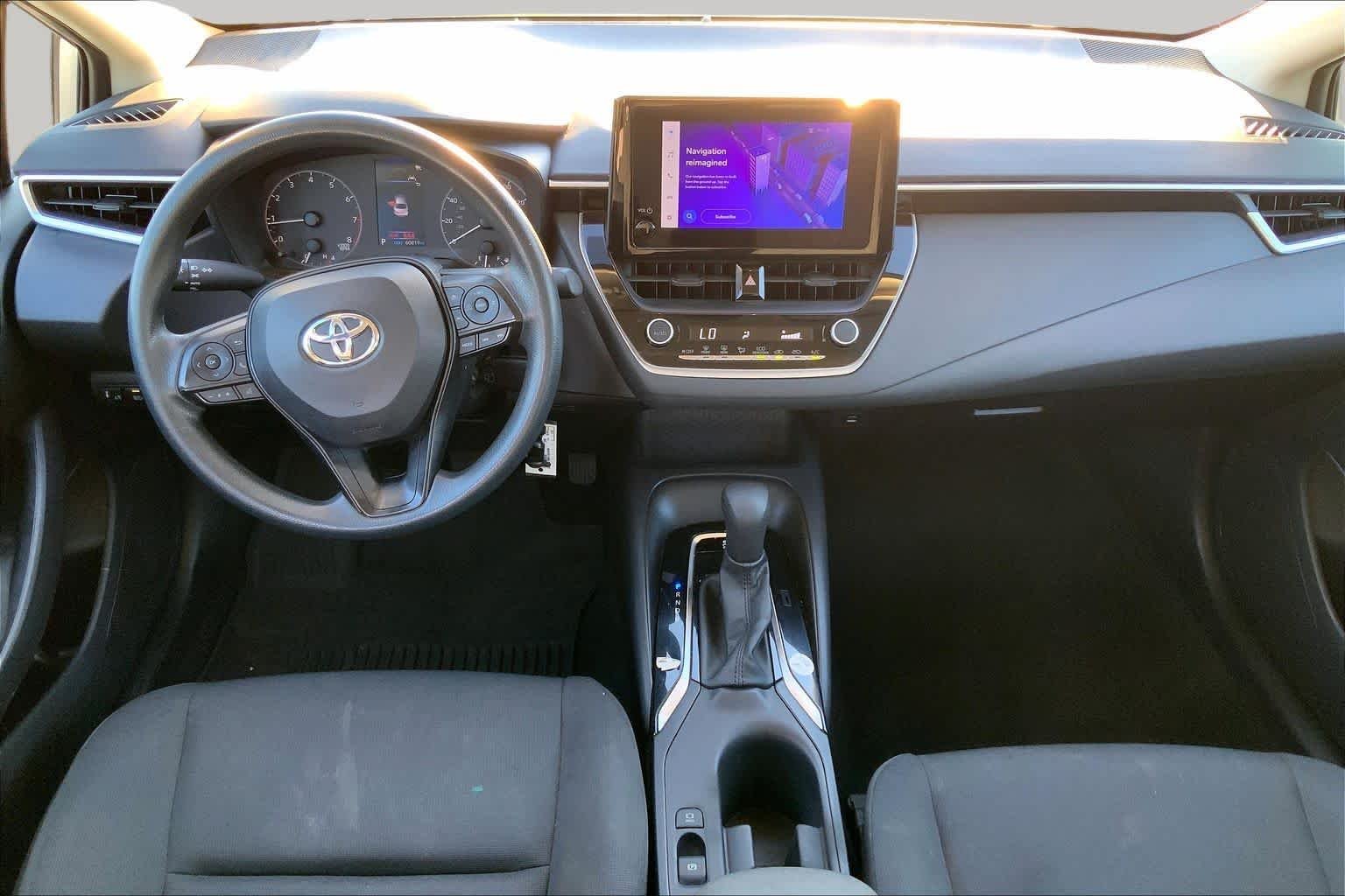 Used 2024 Classic Silver Metallic Toyota LE image 14
