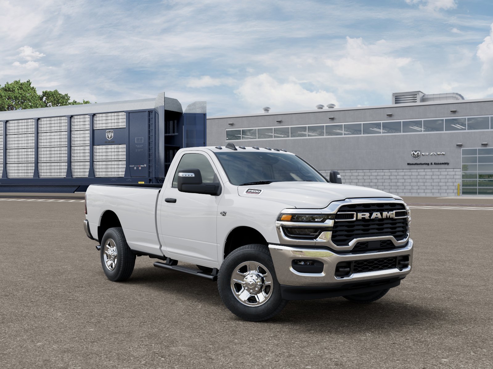 New 2027 Bright White Clearcoat RAM Tradesman image 3