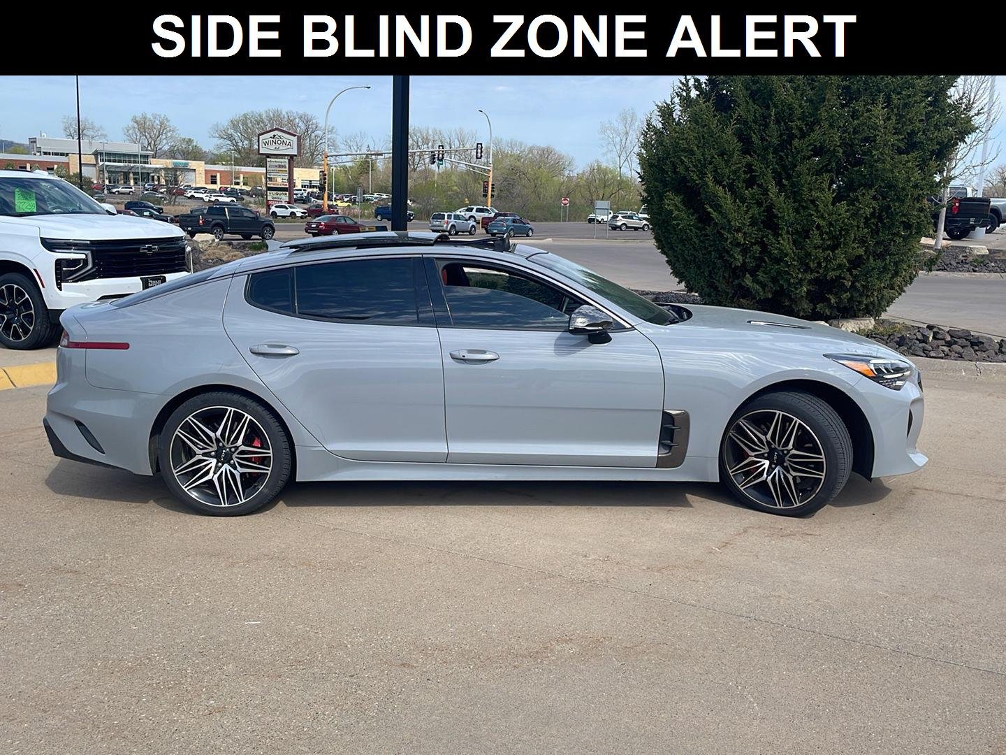 Used 2022 Kia Stinger GT1 with VIN KNAE45LC1N6110585 for sale in Winona, Minnesota