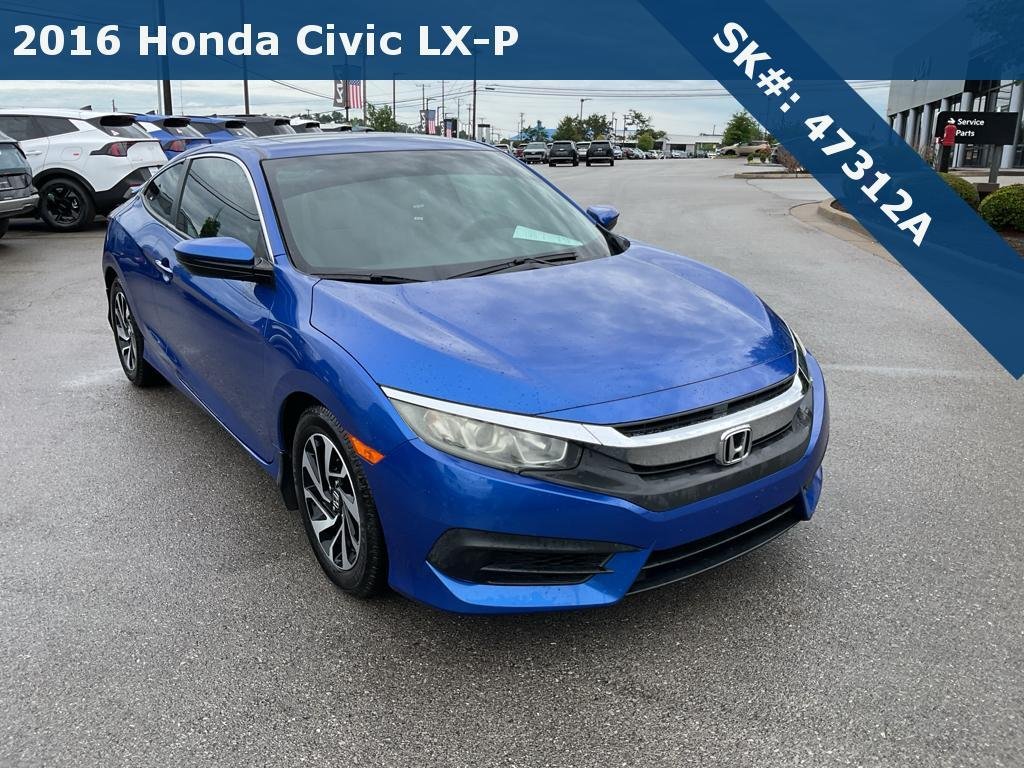 Used 2016 Honda Civic LX-P with VIN 2HGFC4B0XGH306037 for sale in Nicholasville, KY