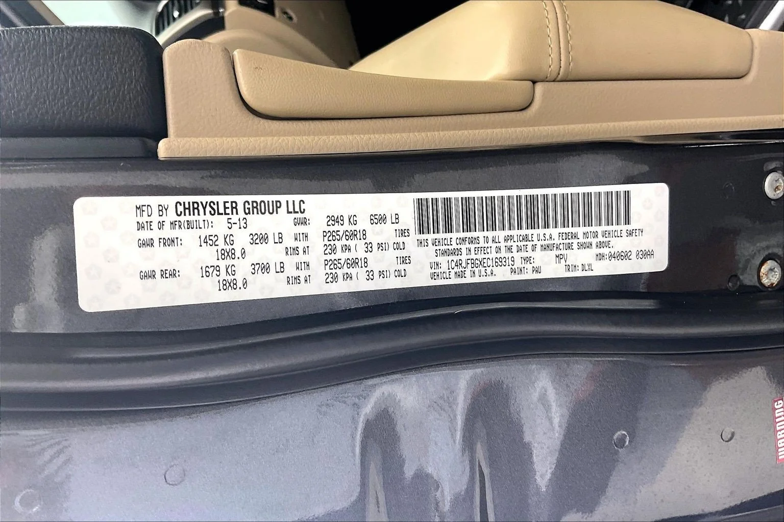 Used 2014 Granite Crystal Metallic Clearcoat Jeep Limited image 34